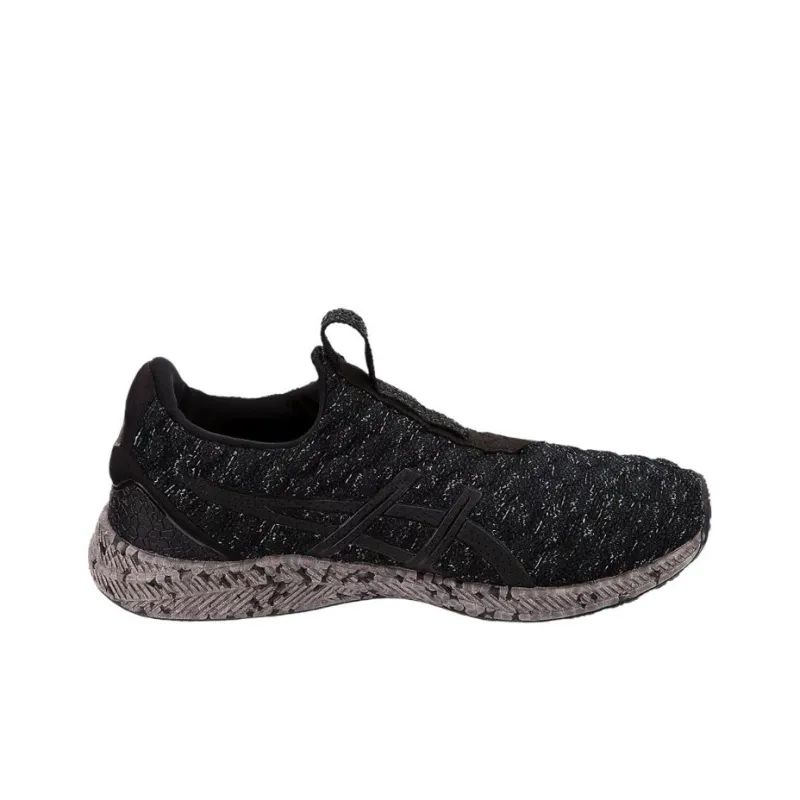Asics Hypergel Gel Kenzen Abrasion Resistant Breathable Low Top Casual Shoes Men's Carbon Black-1