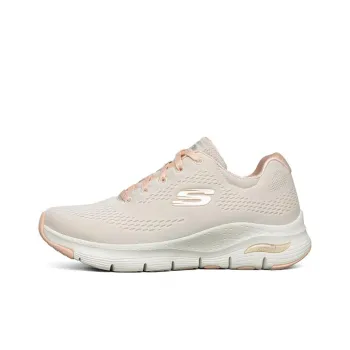 Skechers Arch Fit Slip Resistant And Breathable Low Top Casual Shoes Women's Coral