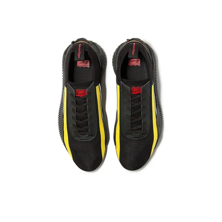 Onitsuka Tiger Acromount Knit 'Black Yellow'-3
