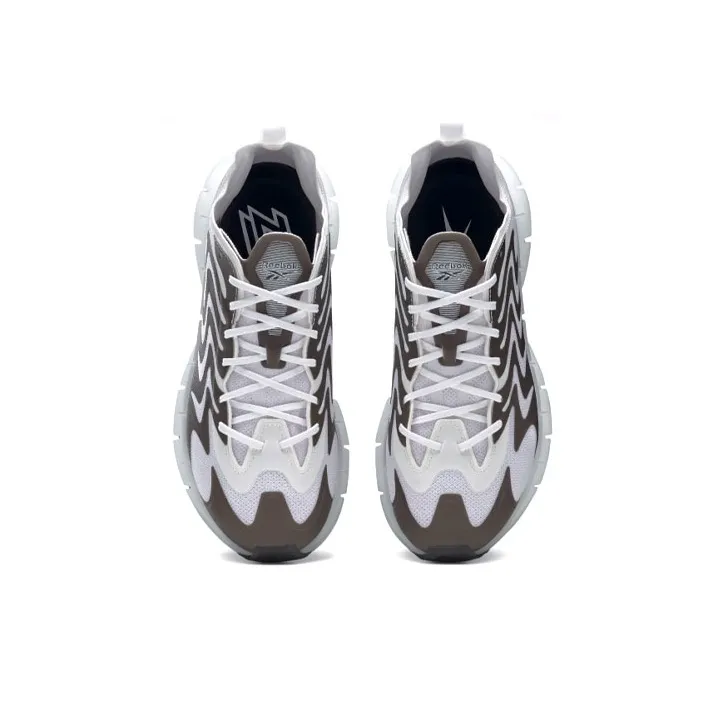 Reebok Zig Kinetica Casual Shoes Unisex Low-Top White/Black-4