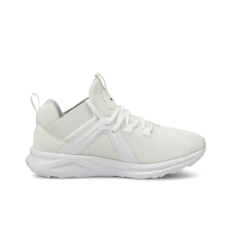 PUMA Enzo 2 Anti-Slip Wear-Resistant Low-Top Casual Shoes Women's White Orange-1