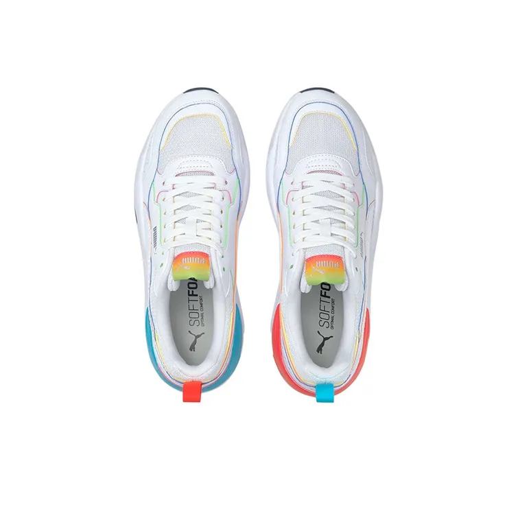 PUMA X Ray 2 Square 'Rainbow White'-2