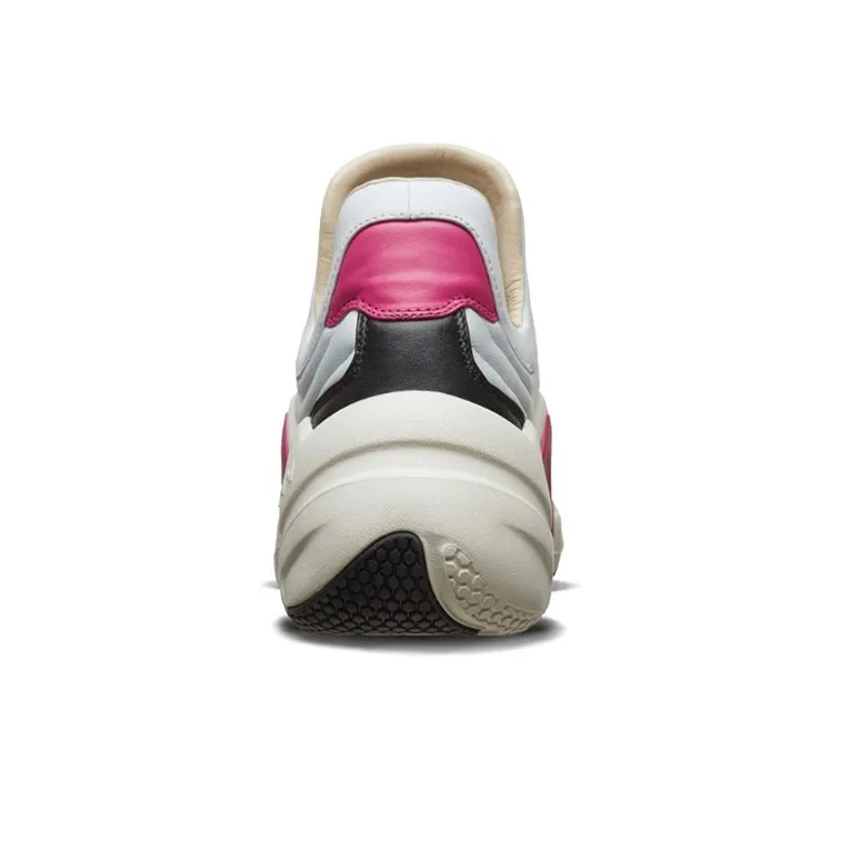 Skechers Block Neo Cushioning Abrasion Resistant Support Low Top Casual Shoes Women's White Pink-3