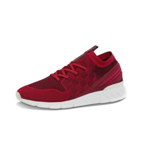 LOUIS VUITTON Fastlane Casual Shoes Men Low-Top Red