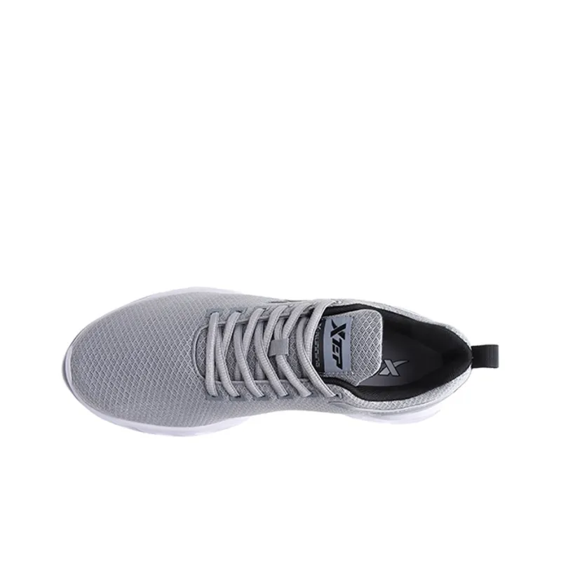 XTEP Casual Shoes Men Low-Top Gray Black-2