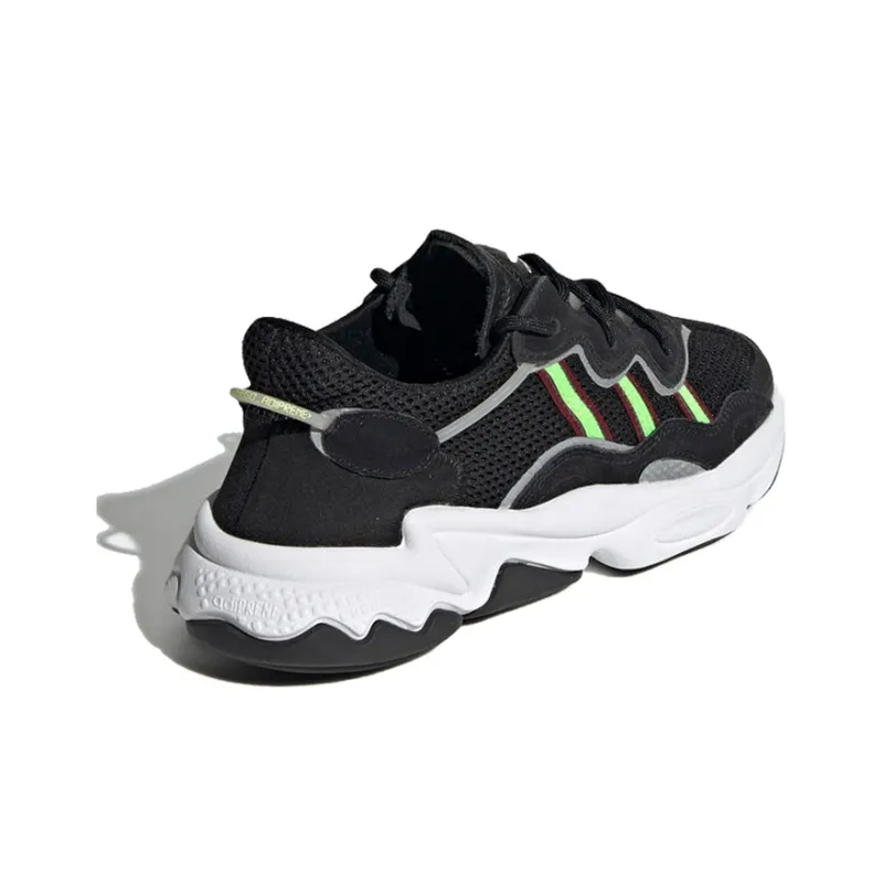Adidas Ozweego Black Solar Green Women's-2