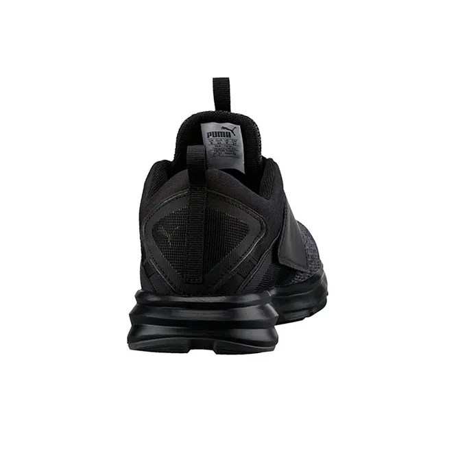 PUMA Enzo Strap Knit Low Top Running Shoes Black-2