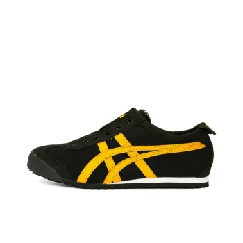 Onitsuka Tiger Mexico 66 Slip On Black Tiger Yellow