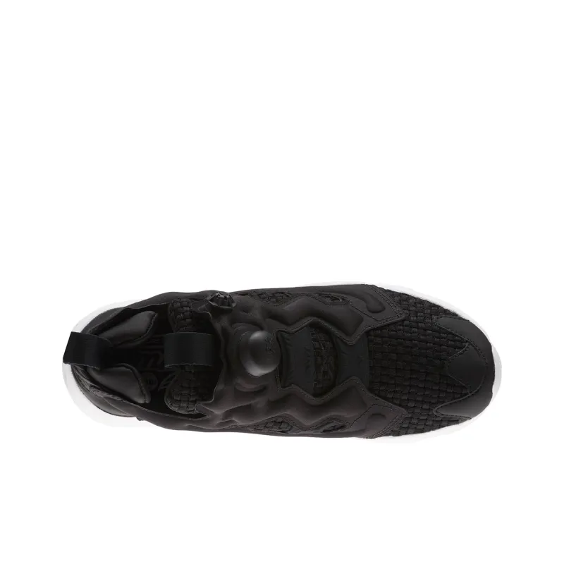 Reebok Instapump Fury Woven Running Shoes Black/White Women's-3