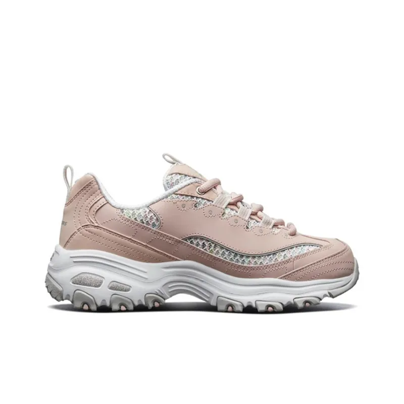 Skechers D'lites 1.0 Light Pink/White Women's-1