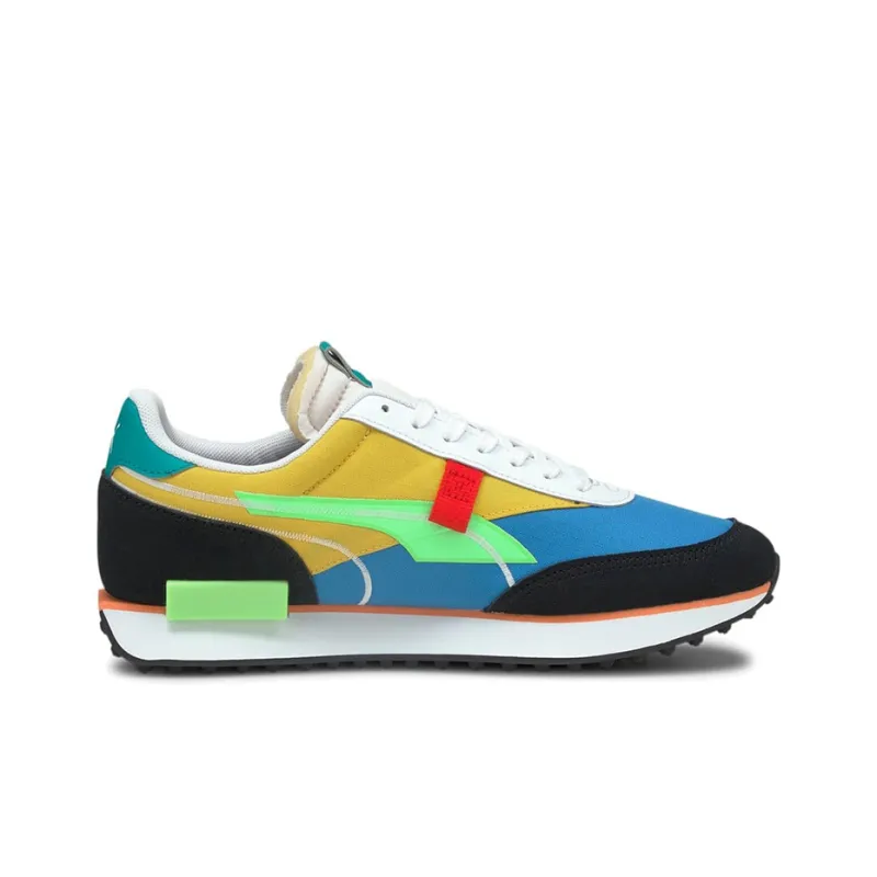 PUMA Future Rider Twofold Palace Blue Maize Women's-1