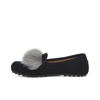 UGG California Loafer Kaley Wisp Ts 'Black Gray' Women's