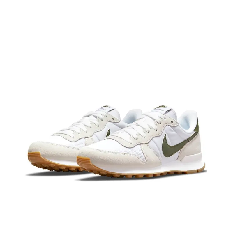 Nike Internationalist Low Top Casual Shoes Women's Beige White Green-2