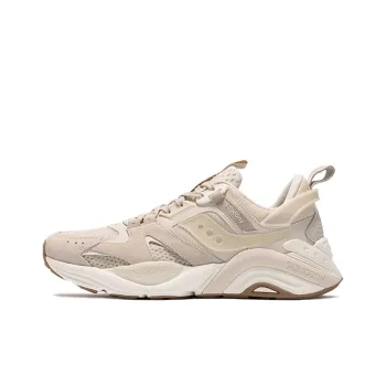 Saucony Gram 9000 Winter Cushioning, Slip Resistant, Abrasion Resistant, Breathable Low Top Casual Shoes Men's Ecru
