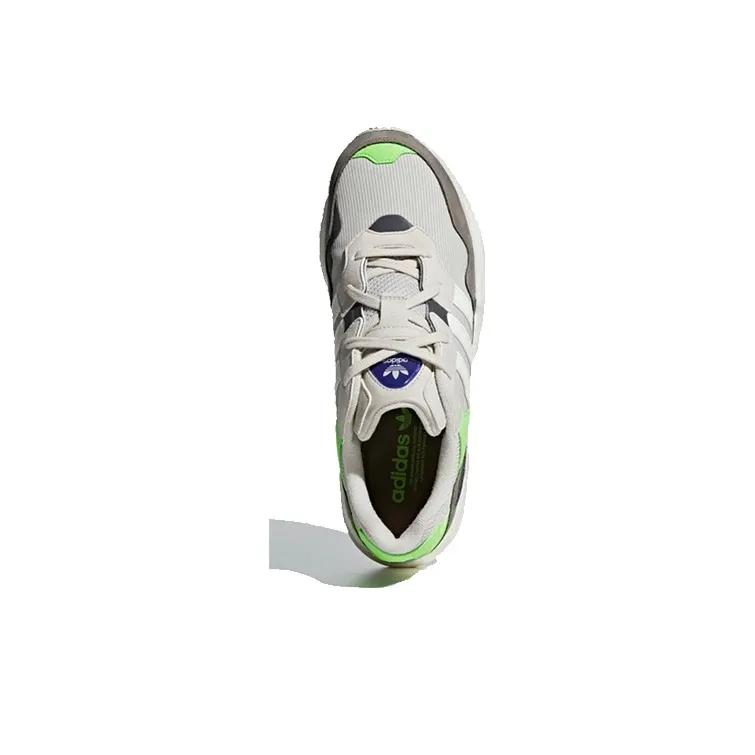 Adidas Yung 96 Off White Solar Green-2