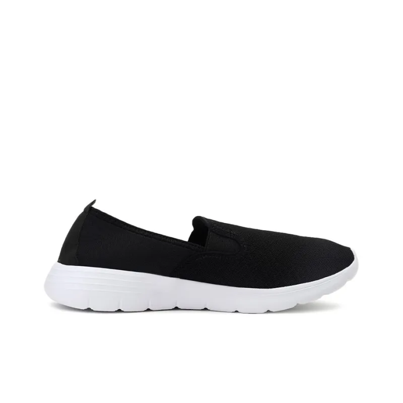 PUMA Fle Renew Slip On Cushioning Lightweight Low Top Casual Shoes Unisex Black Red-1