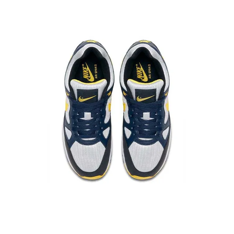 Nike Air Span Ii Midnight Navy Tour Yellow-3