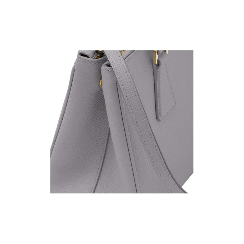 PRADA Galleria Killer Bag Leather Shoulder Bag Crossbody Bag Handbag Small Size Women's Light Purple-4