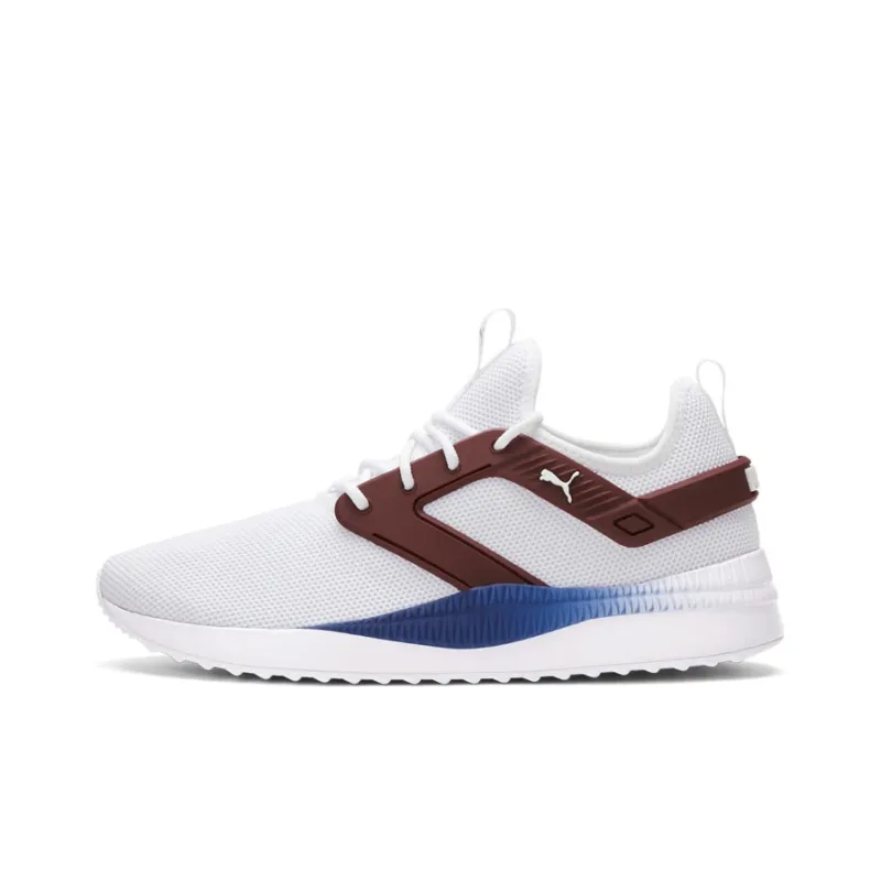 PUMA Pacer Next Series Excel Anti-Slip And Wear-Resistant Lightweight Low-Top Casual Shoes Men's White-0