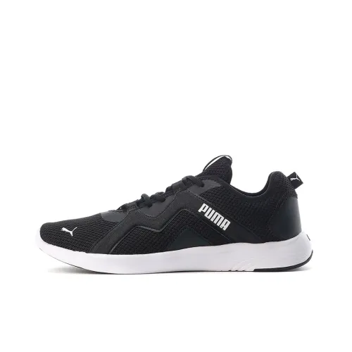 PUMA Softride Series Casual Shoes Unisex Low-Top Black/White