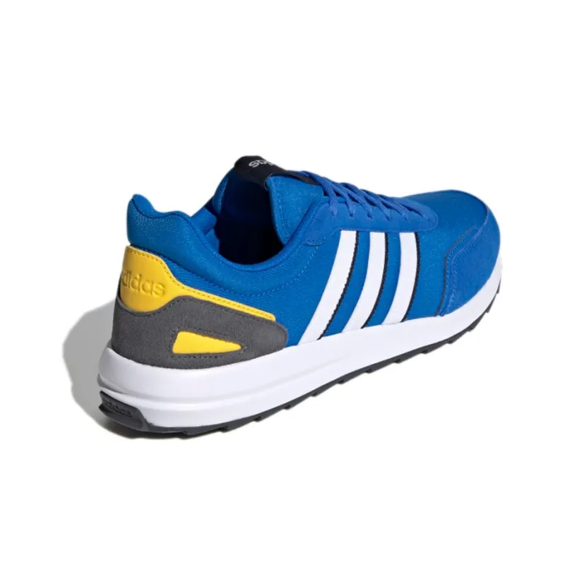 Adidas Neo Retrorun Abrasion Resistant Low Top Casual Shoes Men's Blue-3