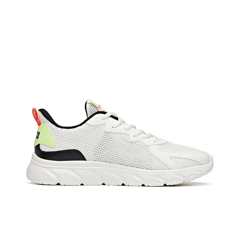 ANTA Casual Shoes Men Low Top Ivory White/Black-1