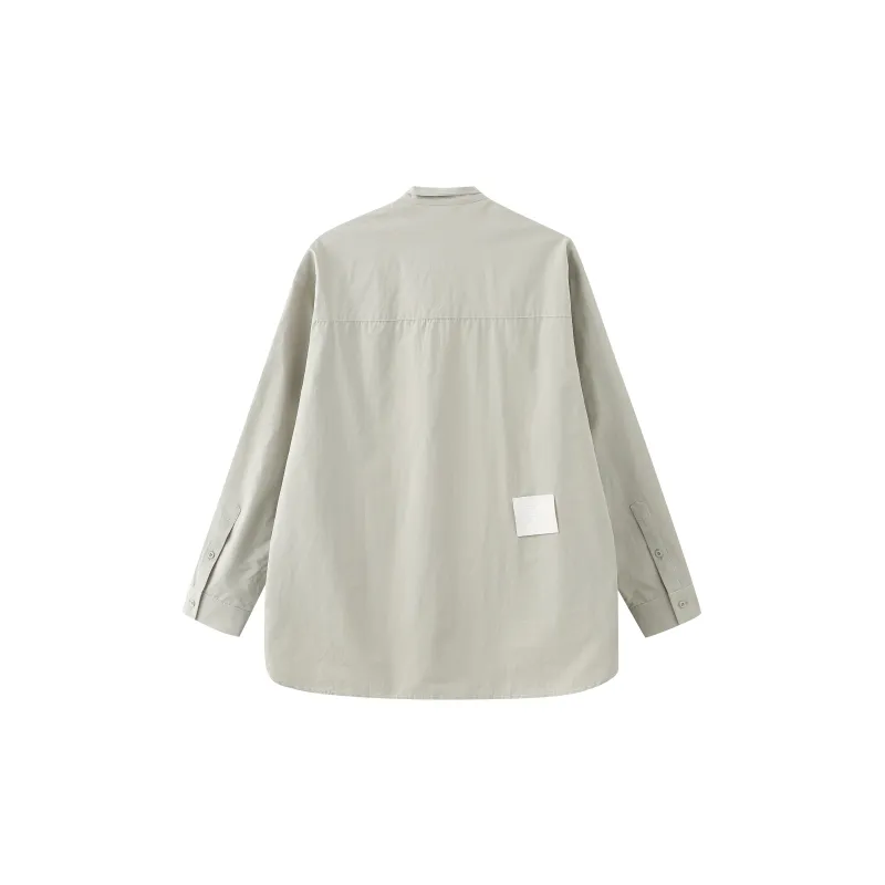 BASIC MATCH Shirts Unisex Light Green-1