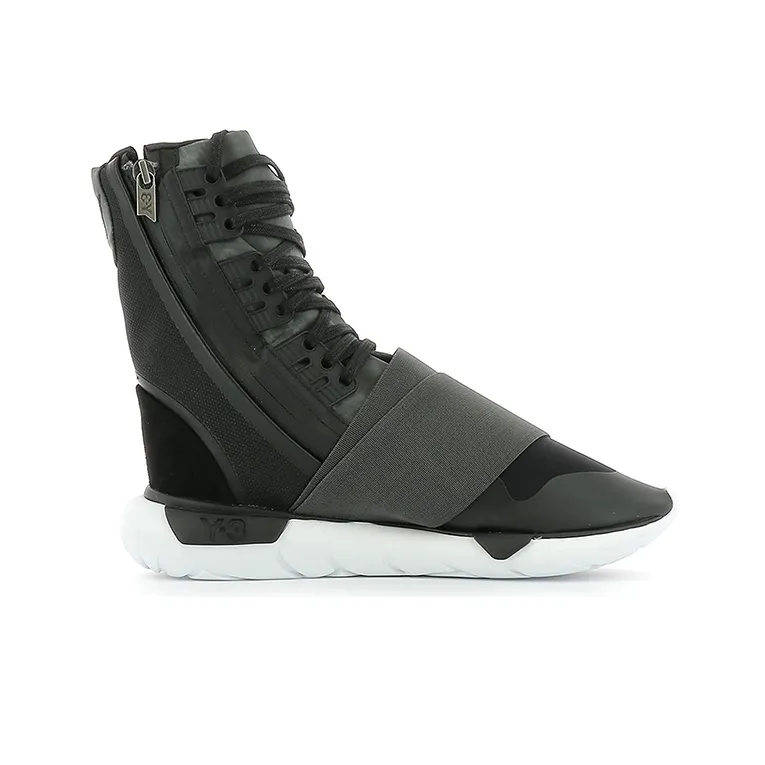 Y 3 Qasa Boot 'Charcoal Black'-1