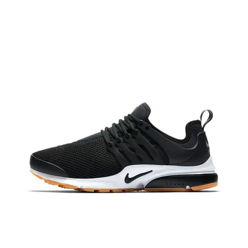 Nike Air Presto Black/Black-White-Gum Yellow Women's