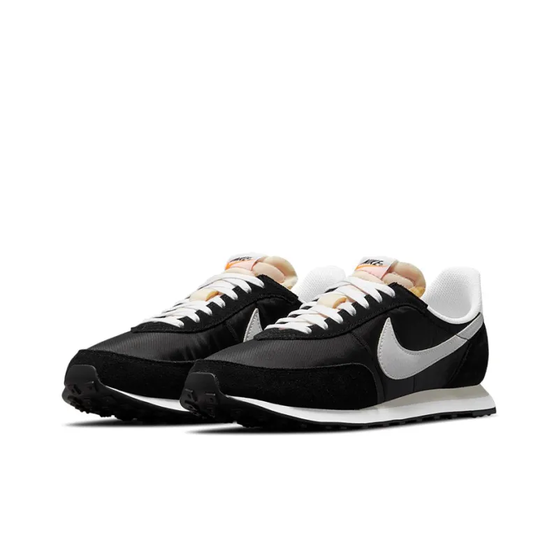 Nike Waffle Trainer 2 Black White-2