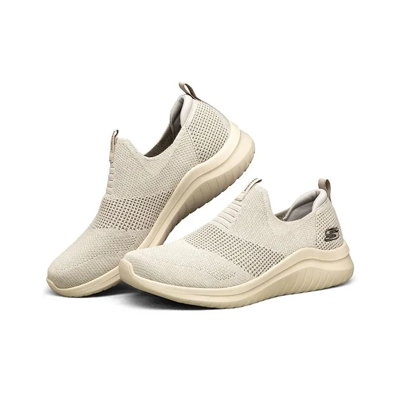 Skechers Ultra Flex 2.0 Low Top Running Shoes Ivory-2
