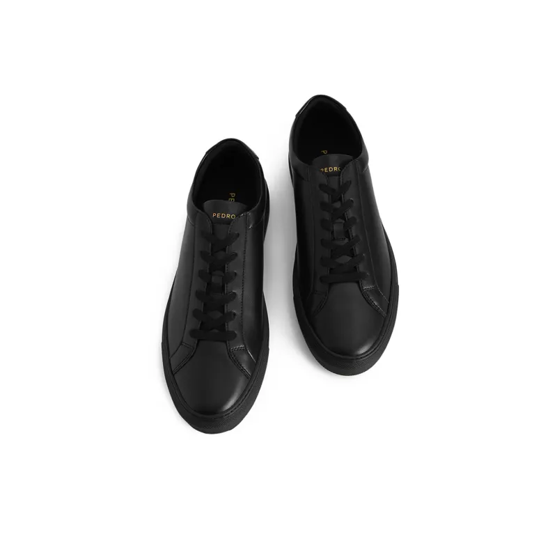 PEDRO Low Top Sports Casual Shoes Men's Black-2