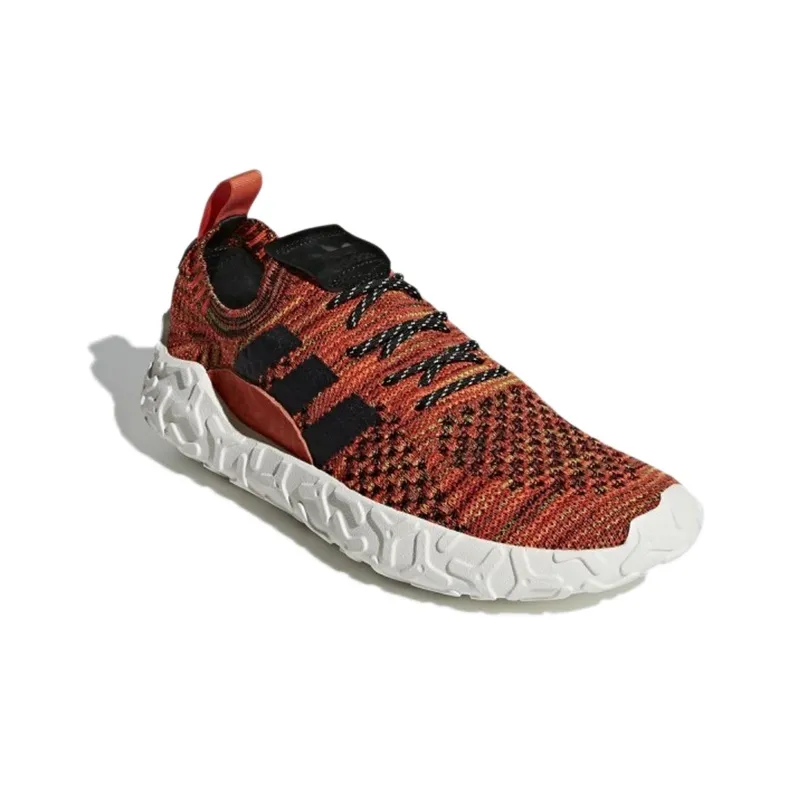 Adidas F/22 Primeknit Raw Amber Black White-2