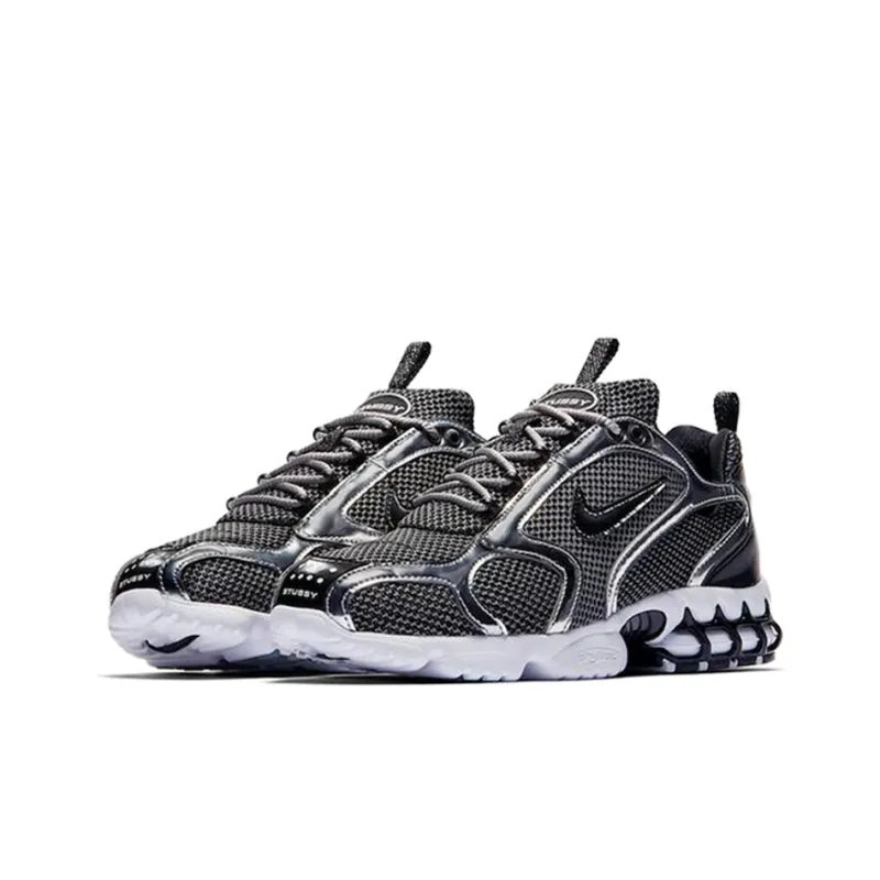 Nike Air Zoom Spiridon Cage 2 Stussy Pure Platinum-2
