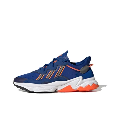 Adidas Originals Ozweego Casual Shoes Men Low-Top Blue/Orange