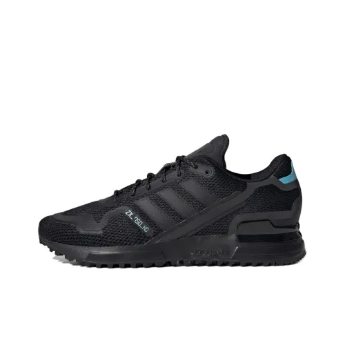 Adidas ZX 750 HD Core Black Bright Cyan