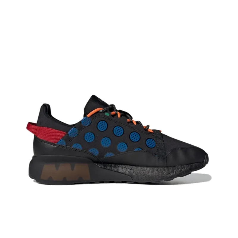 Zx 2K Adidas Originals Boost Pure 'Black Scarlet'-1