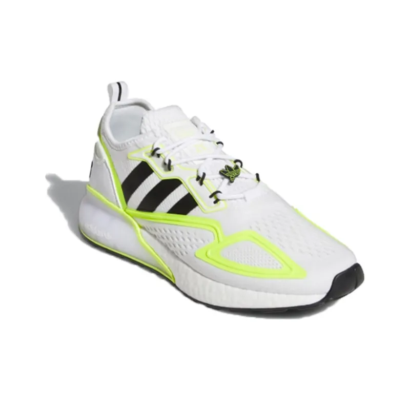 Adidas 2K Boost White Solar Yellow-2