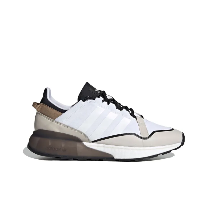 Adidas Zx 2K Boost Pure White Brown Black-1
