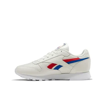 Reebok Classic Leather Sports Casual Shoes 'Red Blue White' Women's