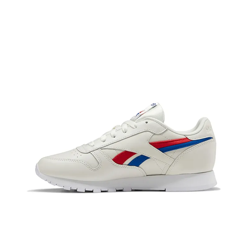 Reebok Classic Leather Sports Casual Shoes 'Red Blue White' Women's-0