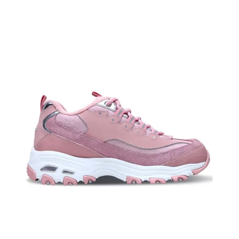 Skechers D'lites Sports Shoes Pink/Red/White Women's-1