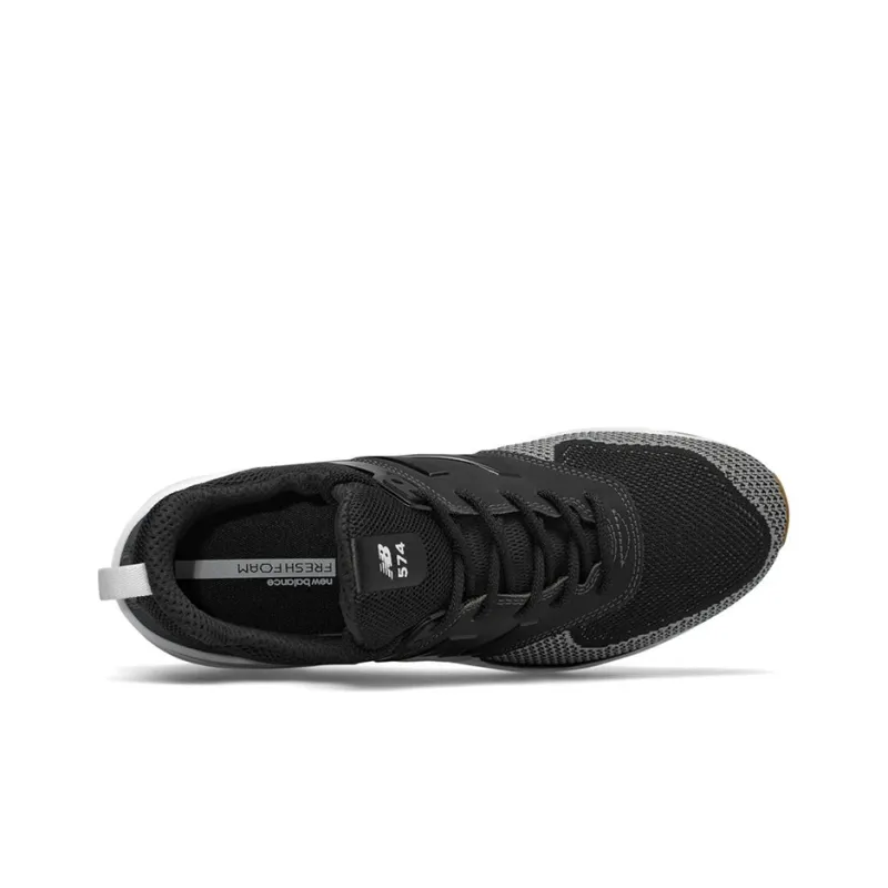 New Balance 574 Sport Shoes Black/Grey-2