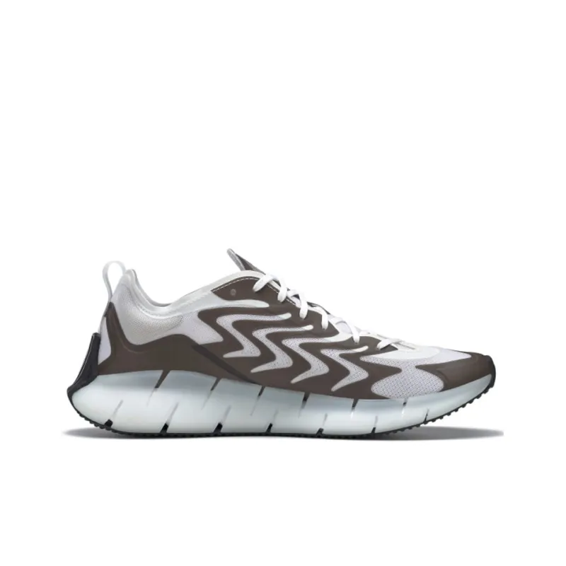 Reebok Zig Kinetica Casual Shoes Unisex Low-Top White/Black-1