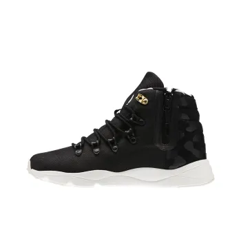 Reebok Furylite Boot Leo Cushioning Anti-Slip And Wear-Resistant High-Top Casual Shoes Women's Black