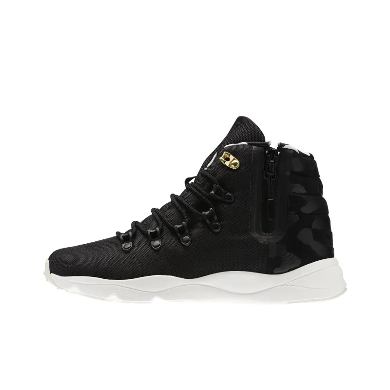 Reebok Furylite Boot Leo Cushioning Anti-Slip And Wear-Resistant High-Top Casual Shoes Women's Black-0