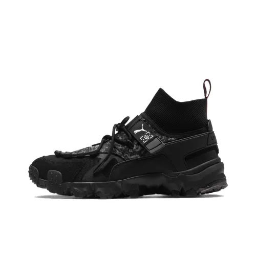 PUMA Trailfox Casual Shoes Men Mid-Top Black