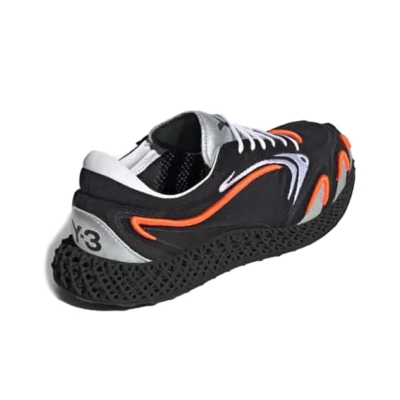 Adidas Y 3 Runner 4D Black Orange-3