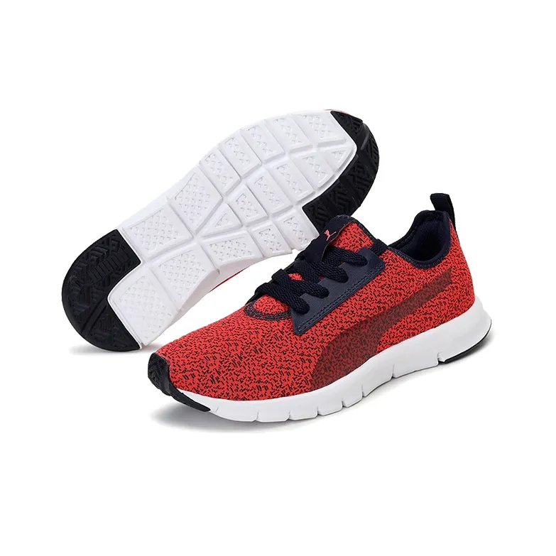 PUMA Flexracer Hm Nu Idp Low Top Running Shoes Red/Blue/White-4
