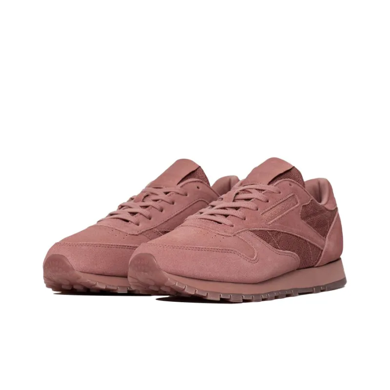 Reebok Classic Leather Lace Sandy Rose Women's-2